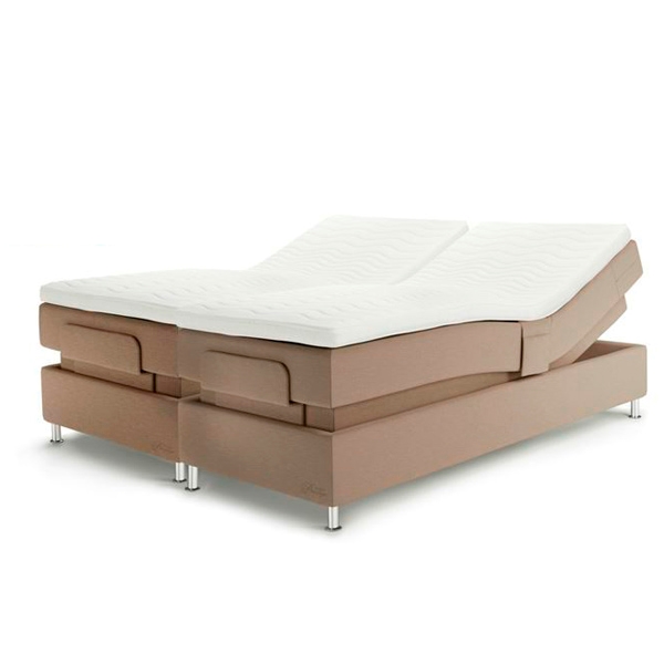 Jensen Prestige Aqtive 2 Elevationsseng - Softline 3 - 160x200 Cm - Beige