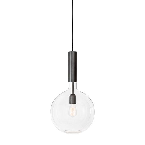 Rosdala Pendel - Lille Sortoxid Lampe fra Konsthantverk