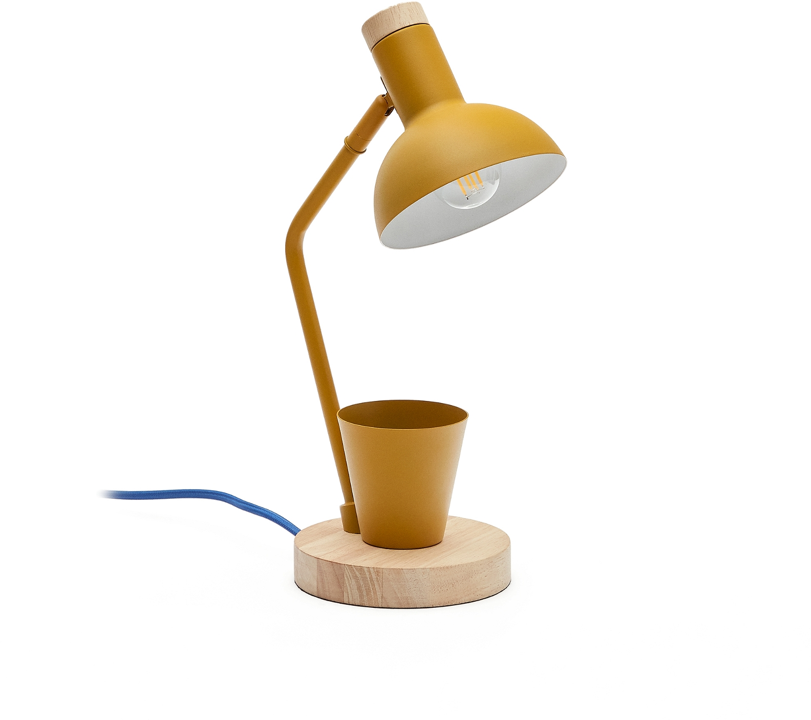 Skrivebordslampe Kave Home Katia - Rustik Sennep Design