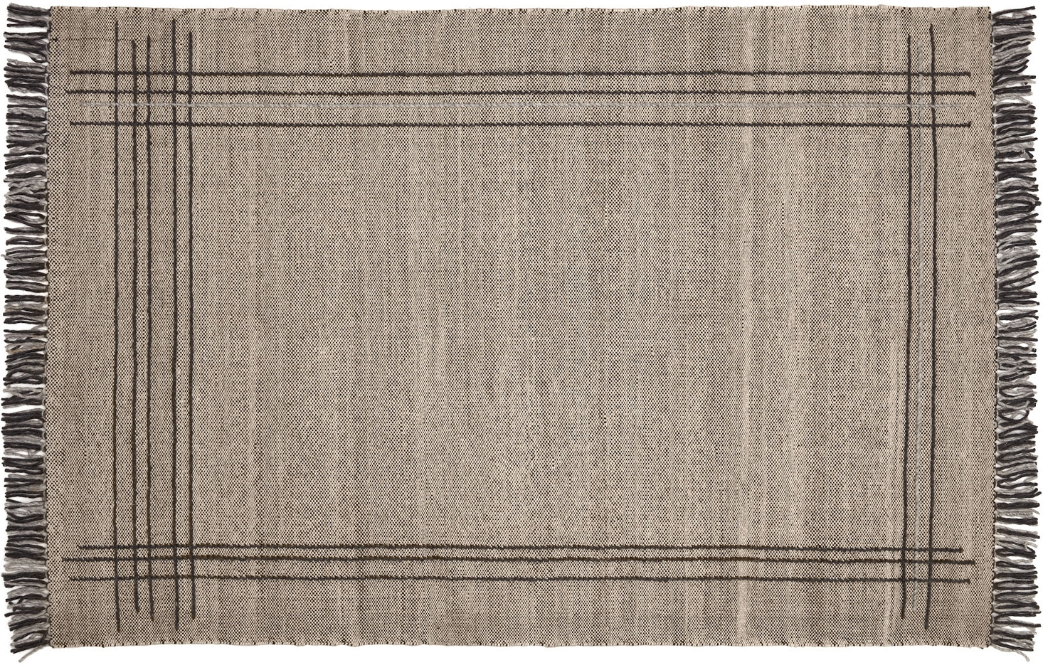 Elegant Gulvtæppe Eneo fra Kave Home - Natur 160x230 cm