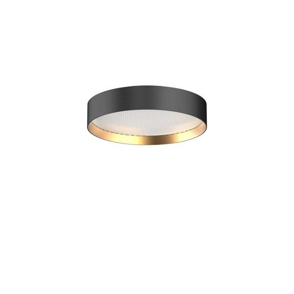 Loom Design Lucia 35 Vægloftlampe i Sort/Guld - 18W LED
