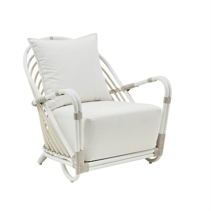 Sika Design Charlottenborg Havestol - Dove White - Inkl. Hynde