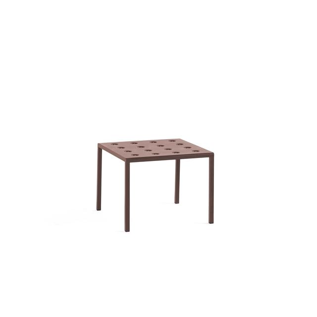 HAY Balcony Lavt Bord - Elegant Udendørs Design i Rød