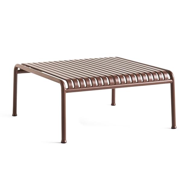 Hay Palissade Lavt Bord - Elegant Udendørs Møbel i Iron Red