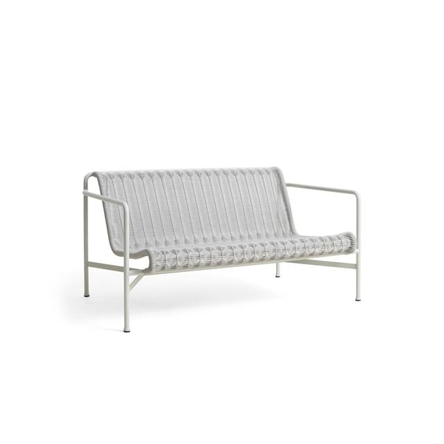 Hay Palissade Cord Lounge Sofa i Skygrå - Elegant Udendørs Møbel