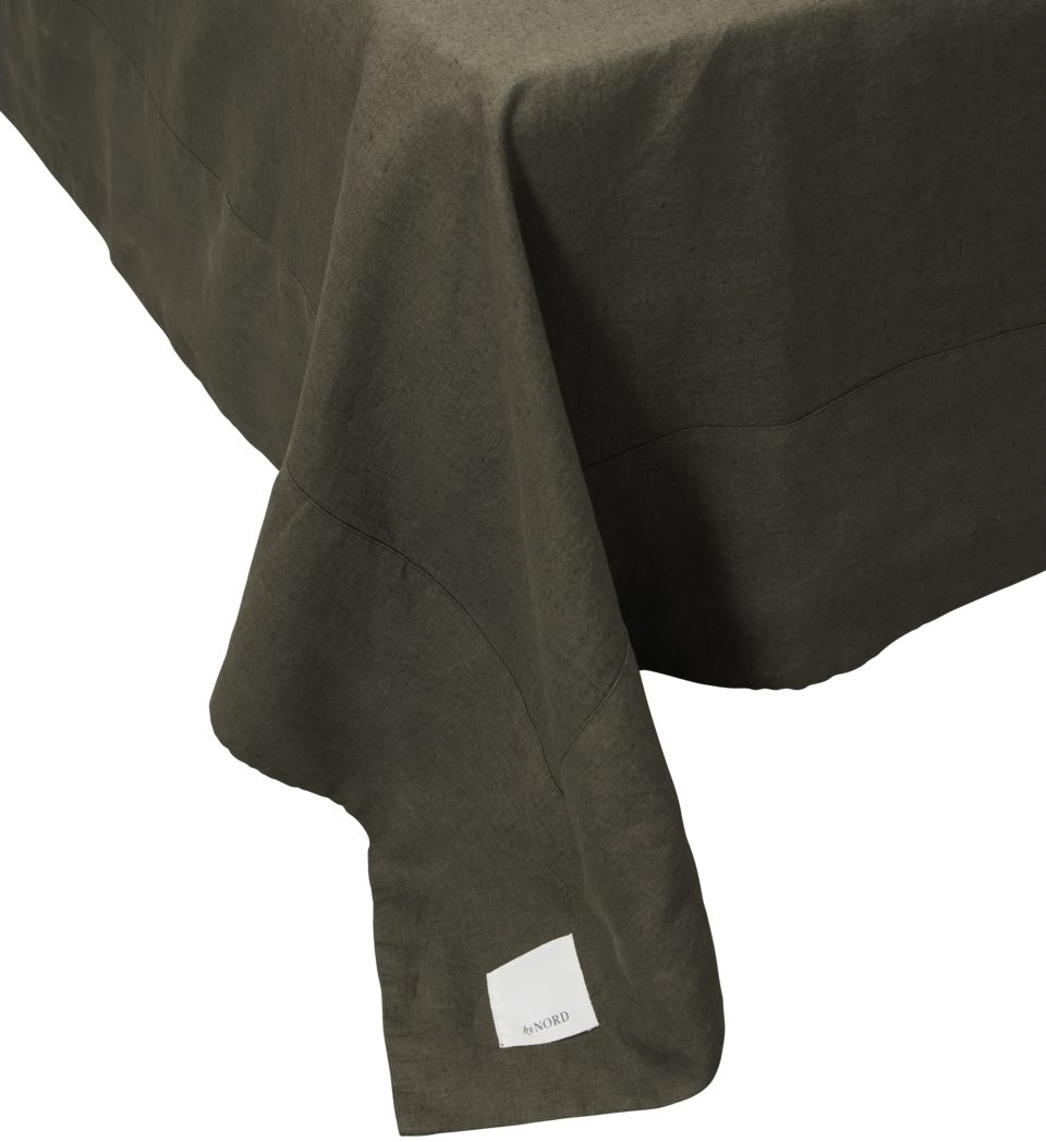 Sengekappe Gunhild 210 x 280 cm i Stonewashed Hør Bark