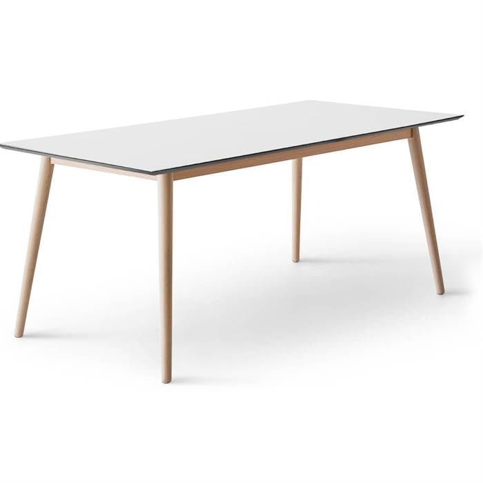 Meza Spisebord fra Hammel - Hvid Laminat - 165 x 90 cm