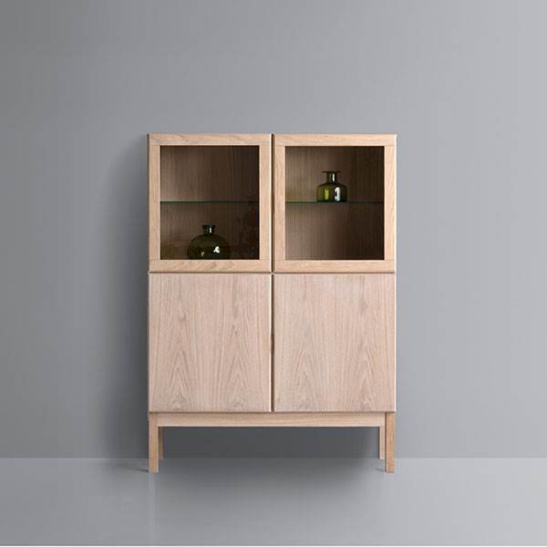 Klim Furniture Højskabsmodul 2071 - Elegant Eg Hvidolie
