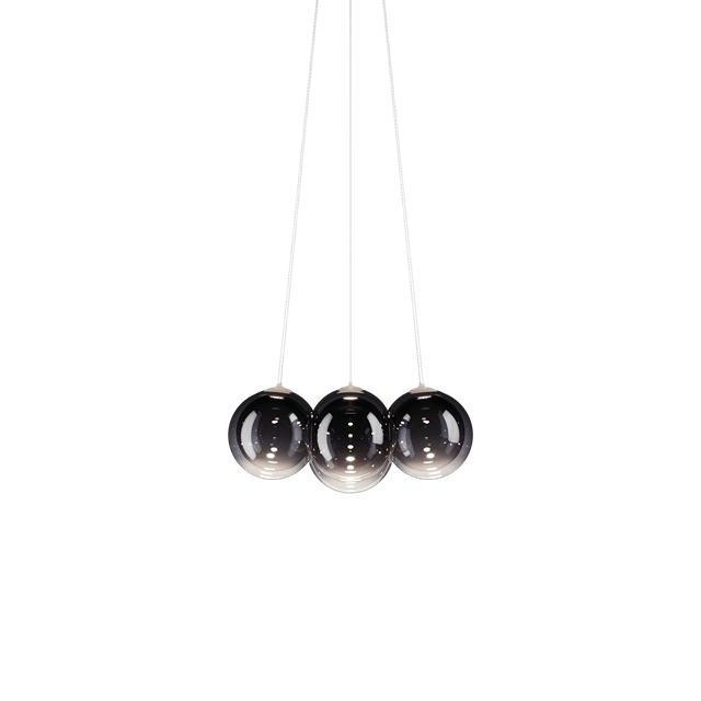 Lodes Random Cloud 7 Pendellampe i Smokeglas - Elegance!