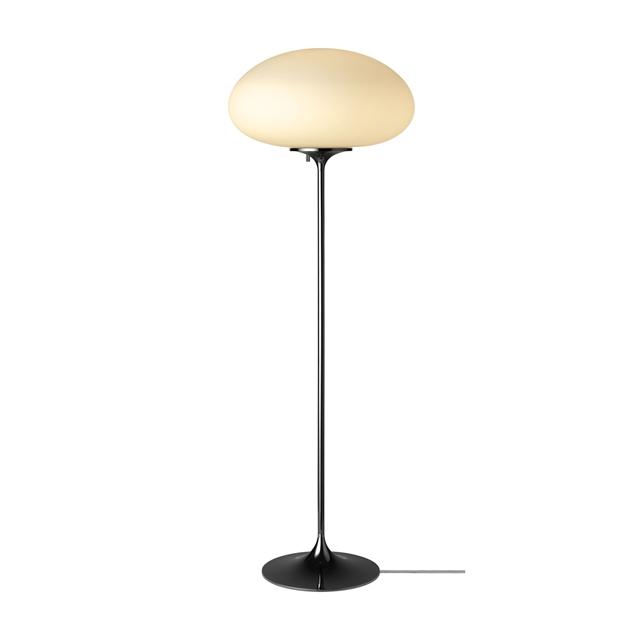 Dæmpbar Gubi Stemlite Gulvlampe i Sort Krom - Black Friday!