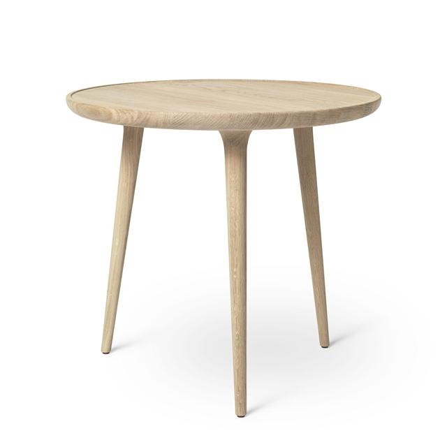 Mater Accent Sofabord Ø60 - Mat Lakeret Eg Design af Space Copenhagen