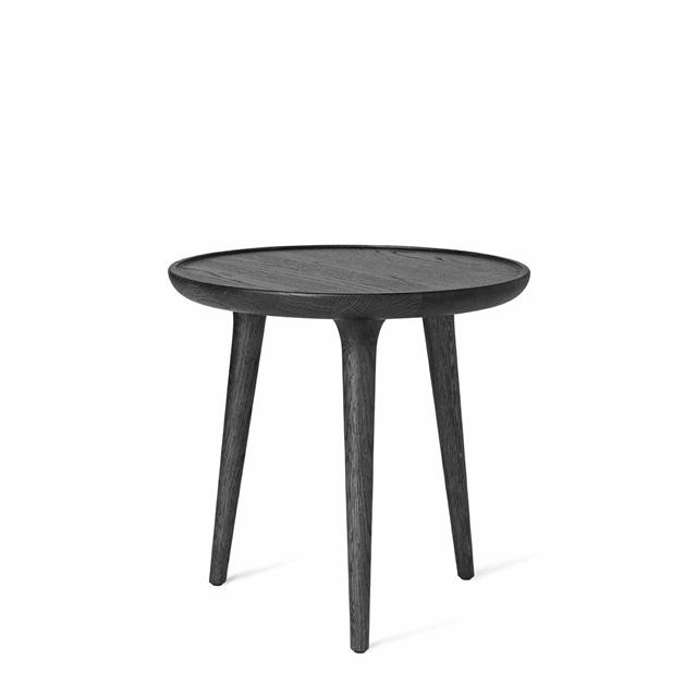 Mater Accent Sofabord Sort Bejdset Eg Lille ø45  5704794014216