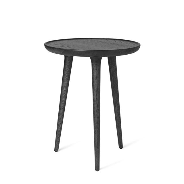 Mater Accent Sofabord i Sort Bejdset Eg - Mellem Ø45