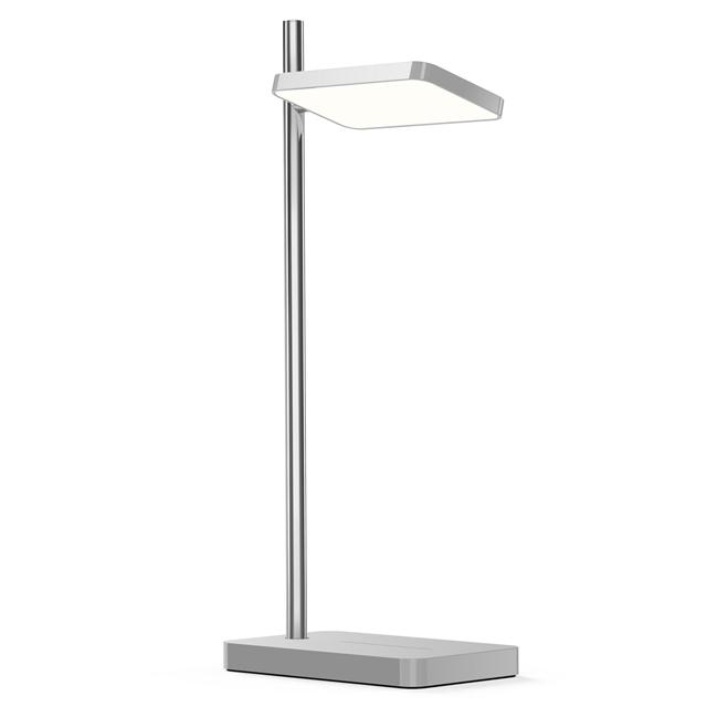 Pablo Talia Bordlampe Gråsølv Med Trådløs Oplader  0696842105678