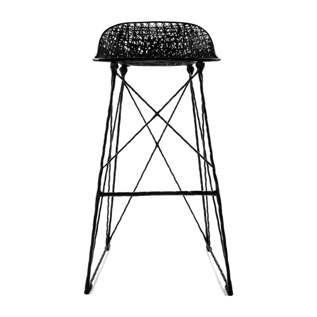 Moooi Carbon Barstol i Sort - Elegant Design af Bertjan Poot