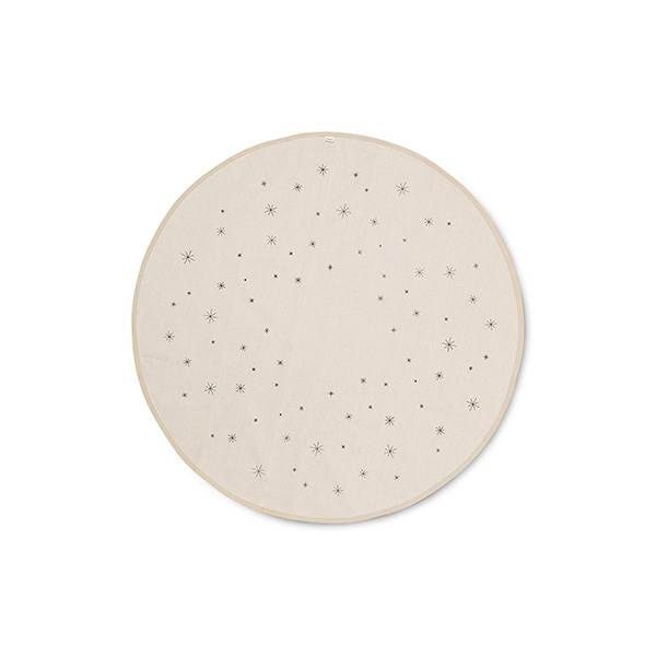 Ferm Living Star Christmas Tree Juletræstæppe - Sand  5704723103585