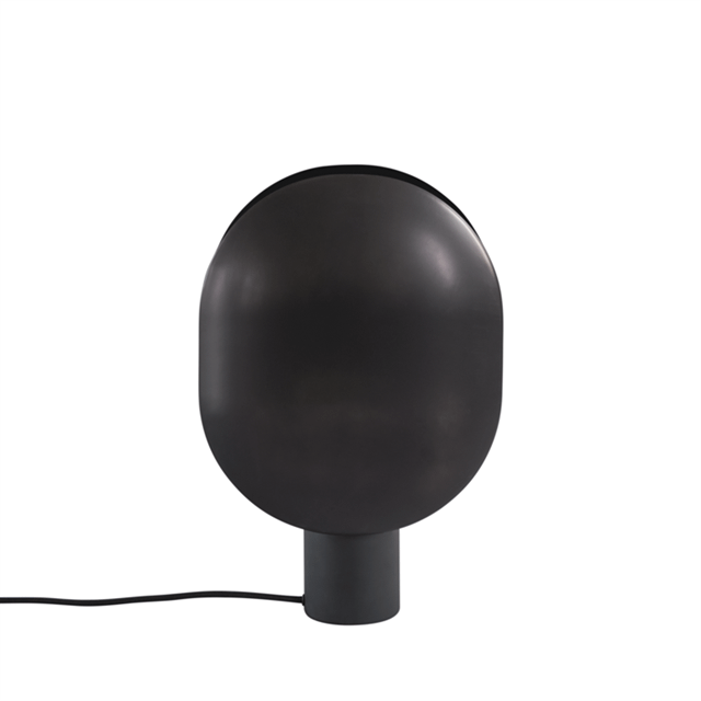 101 Copenhagen Clam Bordlampe - Brændt Sort Designlampe