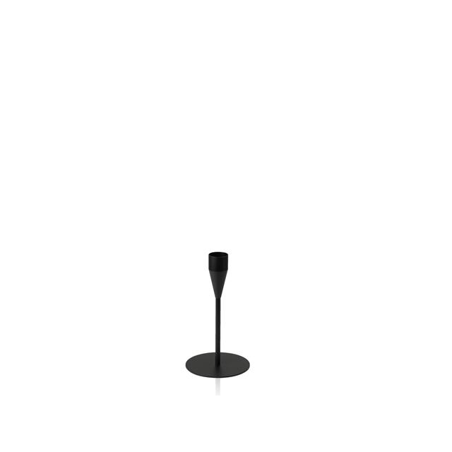 Piet Hein Mars Maxi Lysestage - Sort, H32 cm, Minimalistisk Design