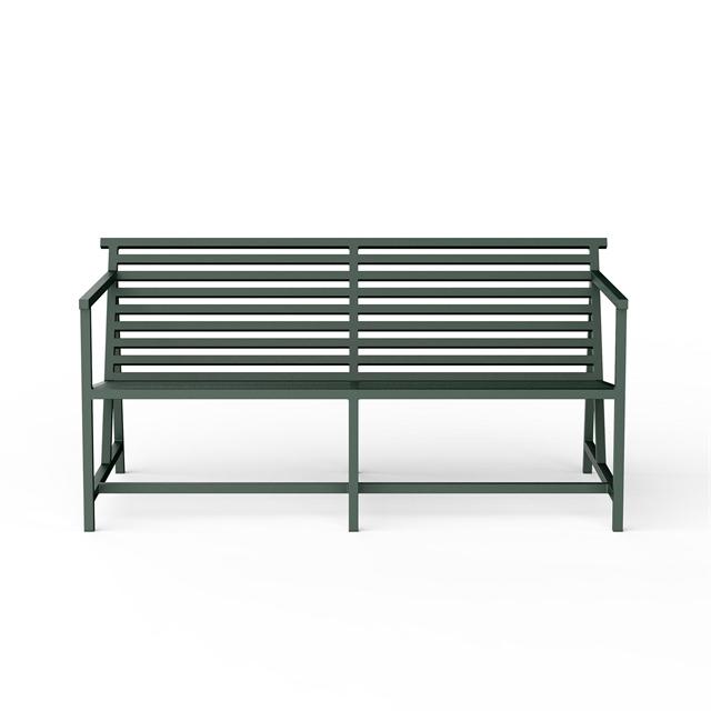 Nine 19 Outdoors Loungebænk i Grøn - Elegant Havemøbel