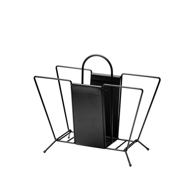 Maze Suitcase Magasinholder i Sort - Elegant Design