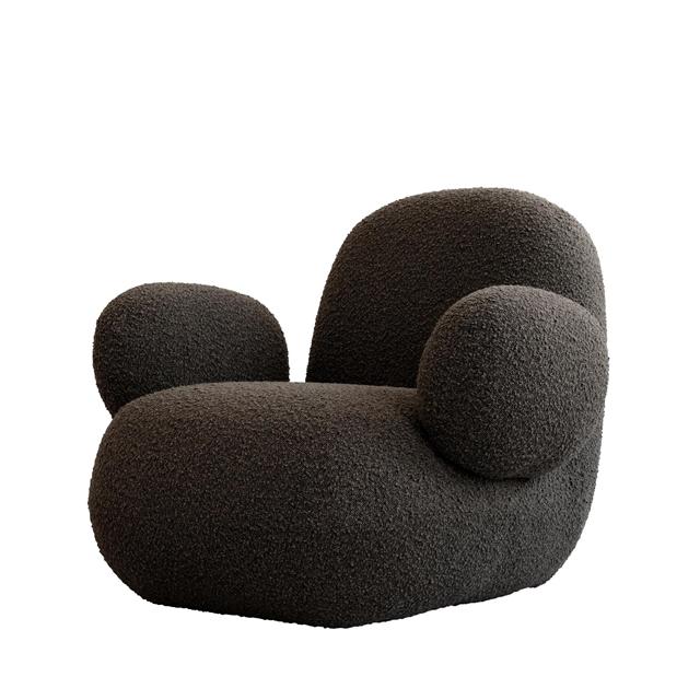 101 Copenhagen Toe Lænestol Med Armlæn Deep Taupe  4251501412410