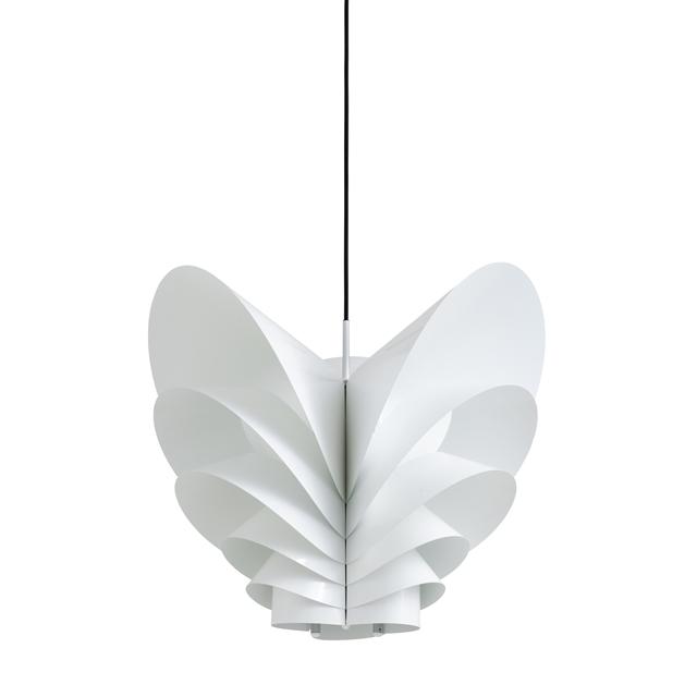 Piet Hein Flora Folio 650p Pendel - Elegant Hvid Lampe