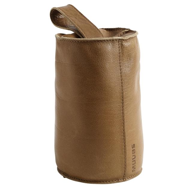 Muubs Camou Dørstopper i Bøffellæder - Kamel 3 Kg