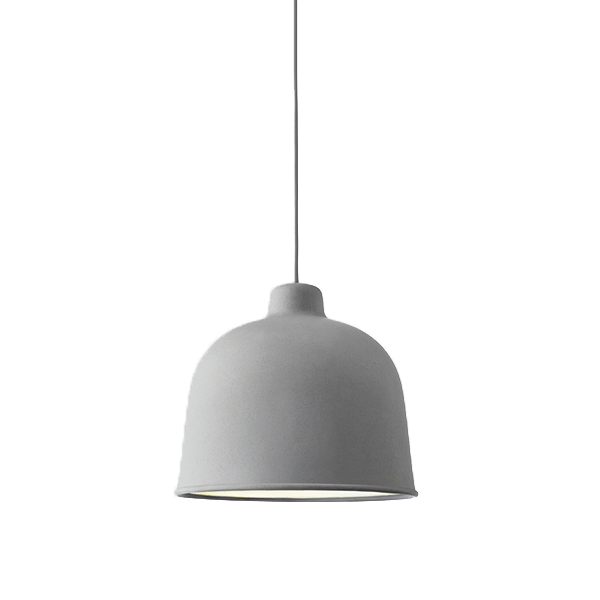 Muuto Grain Pendel i Grå - Elegant og Minimalistisk Design