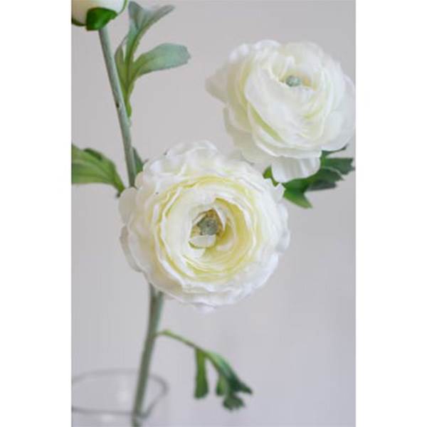 Specktrum Kunstige Ranunkler - Hvide Blomster til Dekoration