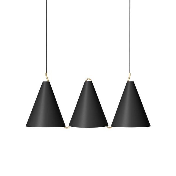 Lyfa Mosaik 250 Pendel i Sort - Design af Bent Karlby