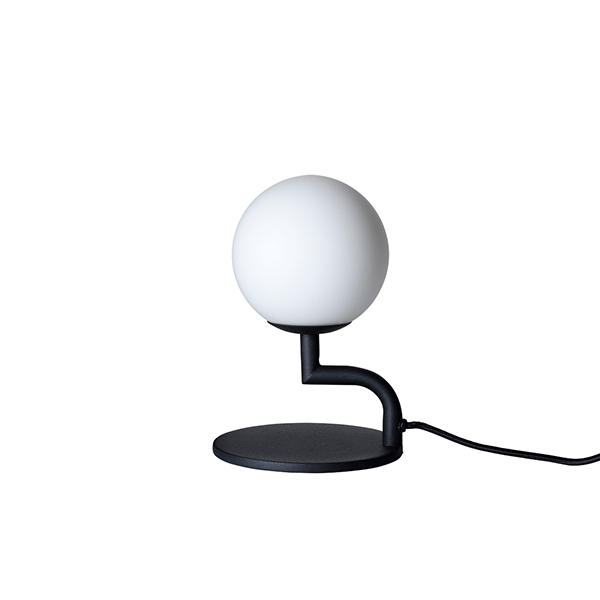 Pholc Mobil Bordlampe i Sort og Opal - Design af Monika Mulder
