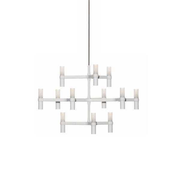 Nemo Crown Minor Pendel i Hvid - Elegant Belysning