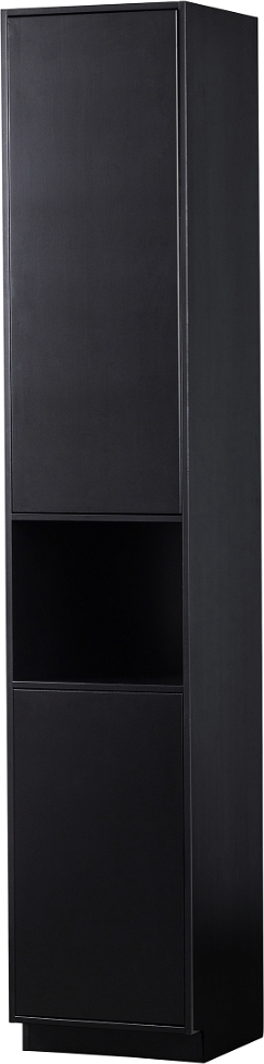 Finca 2-dørs Highboard i Sort - Elegant Opbevaring
