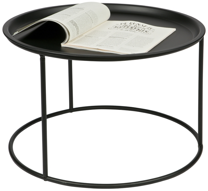 Ivar Sidebord i Sort Metal - Retro Elegance til Dit Hjem