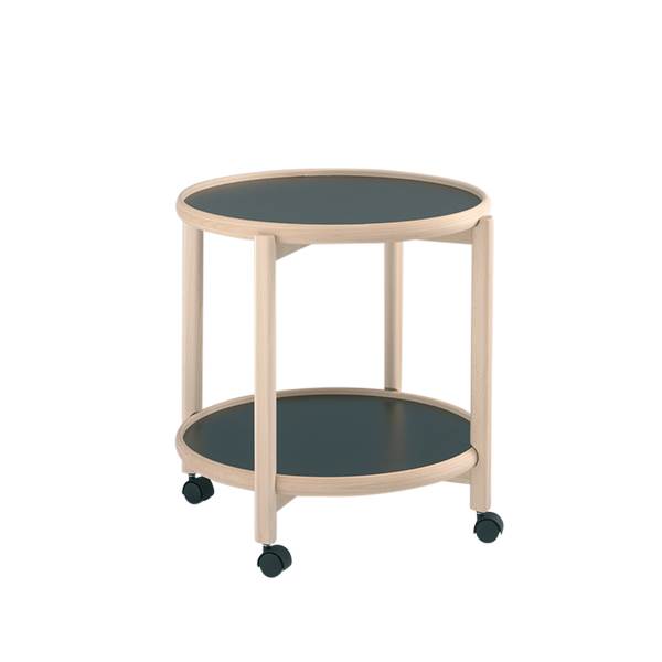 Hudson Rullebord fra Thomsen Furniture - Bøgmelamin Ø55 cm