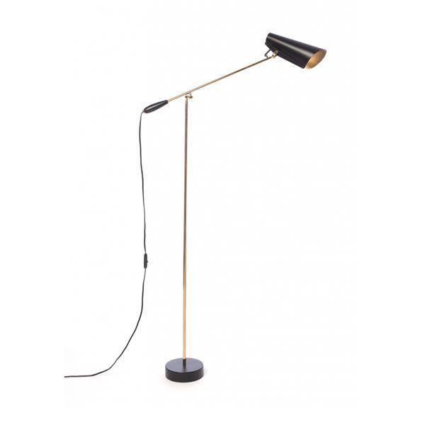 Northern Birdy Gulvlampe Sort  7090018216206