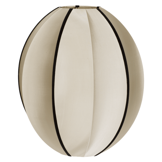 Oi Soi Oi Oval B Lampeskærm i Silke - Elegant Design