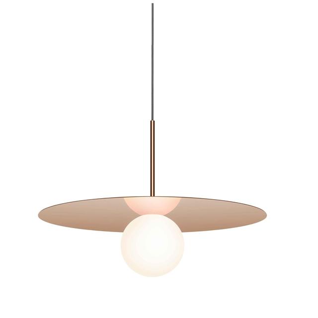 Pablo Bola Disc 22 Pendel i Rosa Guld - Unik Belysning