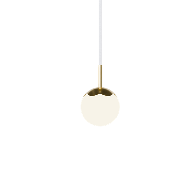 Rebello Decor Circle Of Life Pendel - Hvid, Ø11 cm