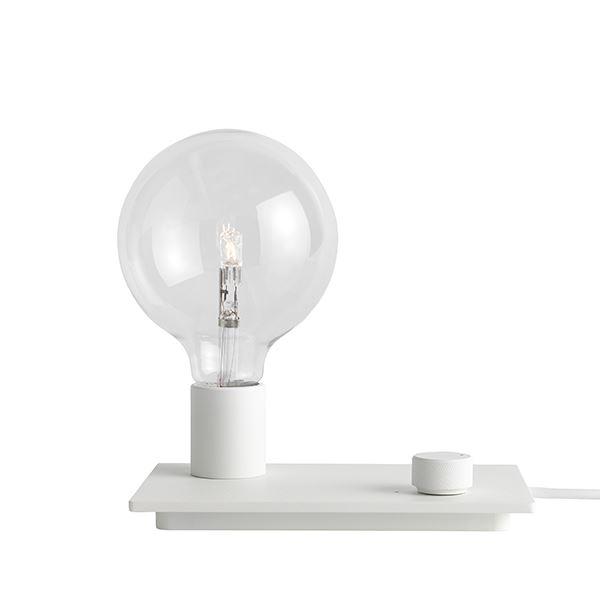 Muuto Control Bordlampe i Hvid - Elegant og Funktionel