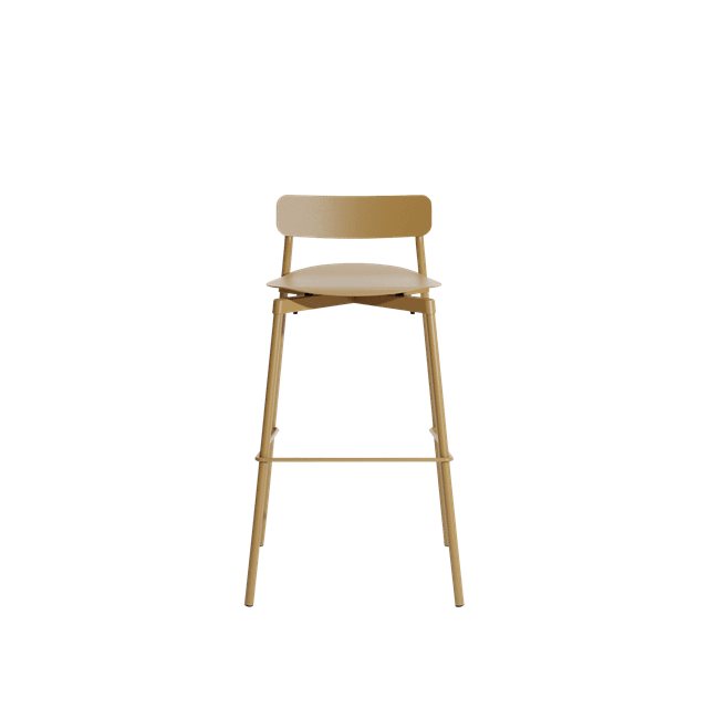 Petite Friture Fromme Barstol H75 i Guld - Eksklusiv Design