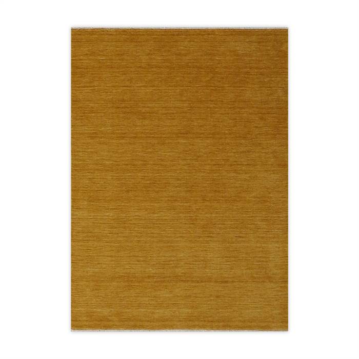 Hc Tæpper Skagen - 100 Uld - Mustard - 240 X 340 Cm