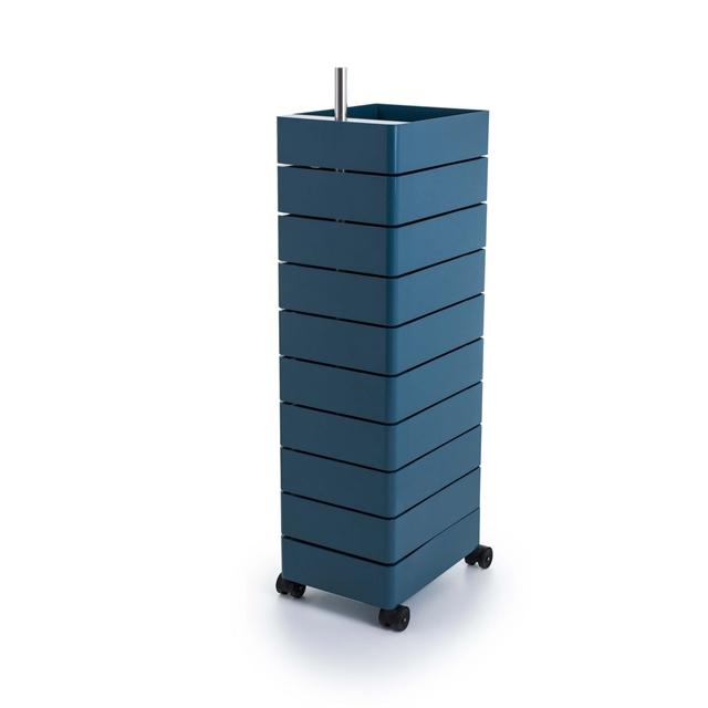 Magis 360 Container Rullevogn i Blå - Smart Design