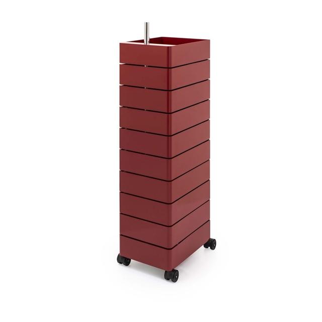 Magis 360 Container Rullevogn i Bordeaux - Elegant Design