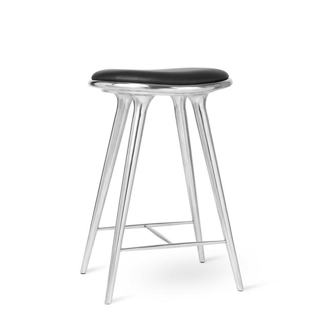 Elegant Mater High Stool Barstol i Genbrugt Aluminium