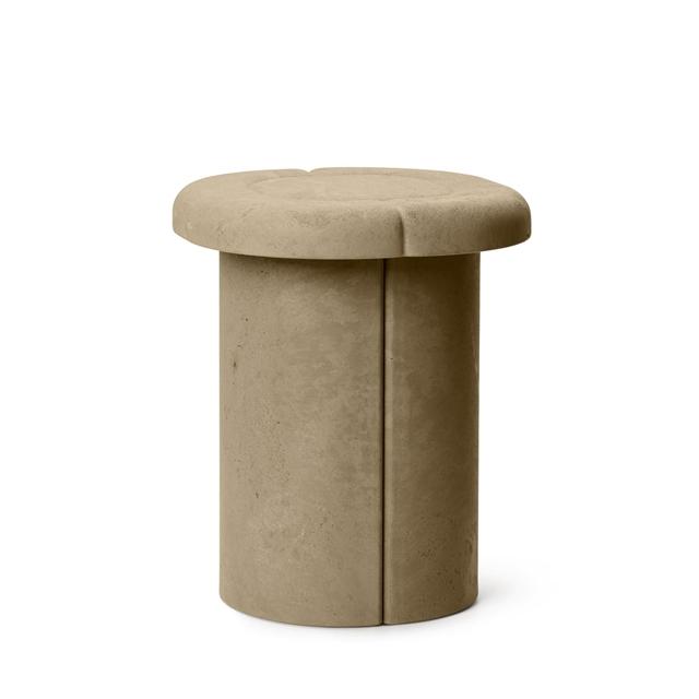 Mater Alder Skammel i Earth Grey - Tidløst Design