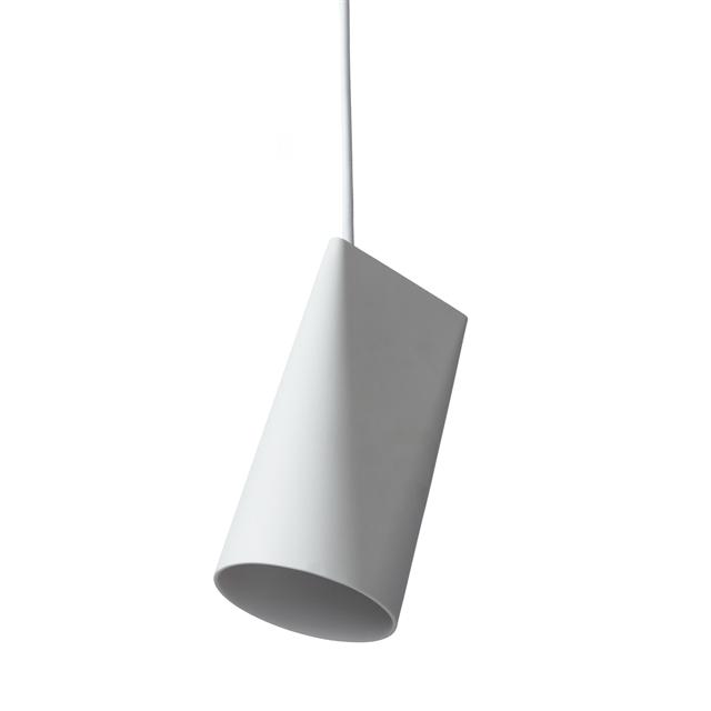 Moebe Hvid Keramisk Pendel - Rå Design til Dit Hjem