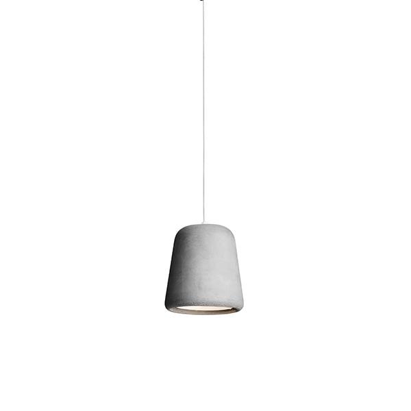 Ny Works Material Pendel i Betongrå - Elegant Belysning