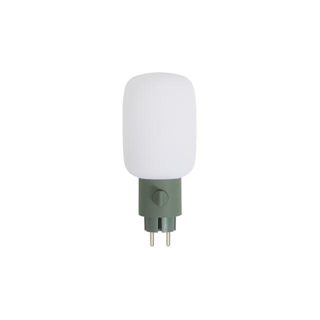 Pedestal Plug-in Lampe Skærm Mossy Green  5740027300091