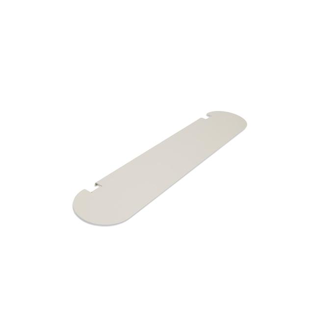 Pedestal Pipe TV Hylde i Pearl - Elegant Opbevaring